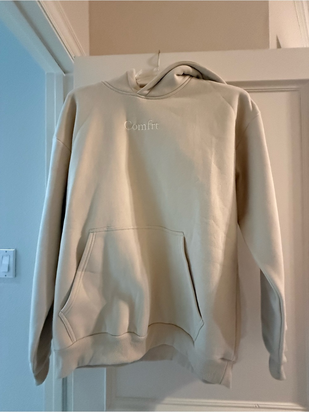 Comfort Embroidered Hoodie